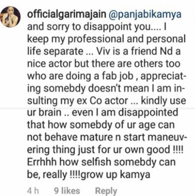 UGLY FIGHT between Kamya Punjabi and Garima Jain over Vivian D'Sena