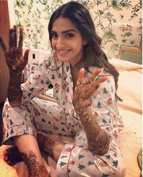 WATCH: Bride-to-be Sonam Kapoor dances her heart out with husband-to-be Anand Ahuja at their Mehendi ceremony!