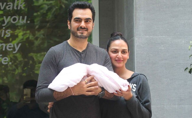 FINALLY! Actress Esha Deol shares the FIRST PIC of her BABY GIRL Radhya, SIX MONTHS after giving birth and it's too CUTE for words!