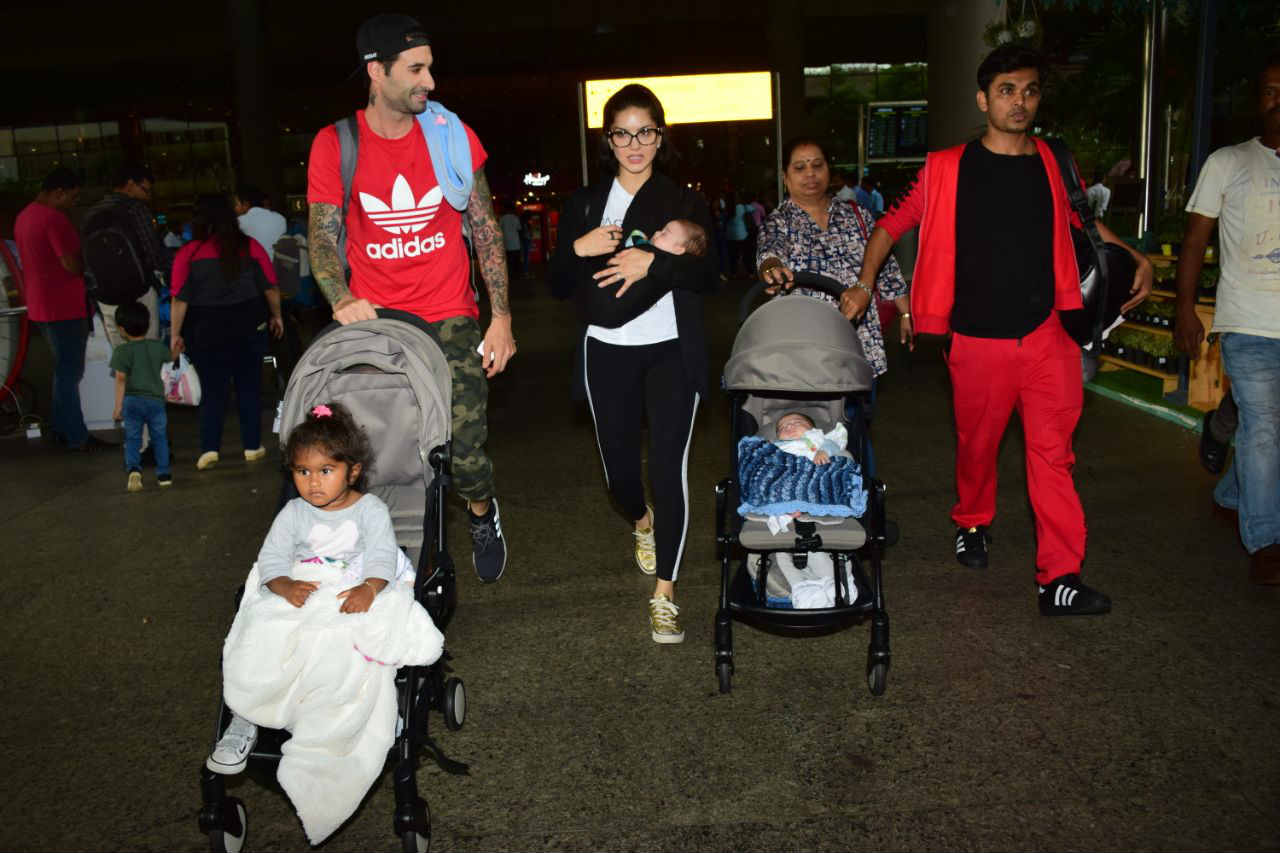 Sunny Leone celebrates one year ‘gotcha anniversary’ of daughter Nisha Kaur Weber!