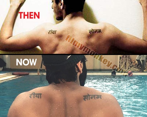 Akshay Kumar & Harshvardhan Kapoor flaunting their family love in their  tattoos posing inside water has made our Monday
