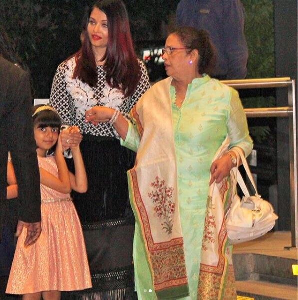 Aishwarya Rai Bachchan celebrates her mom's birthday with daughter Aaradhya! INSIDE PICS & VIDEO