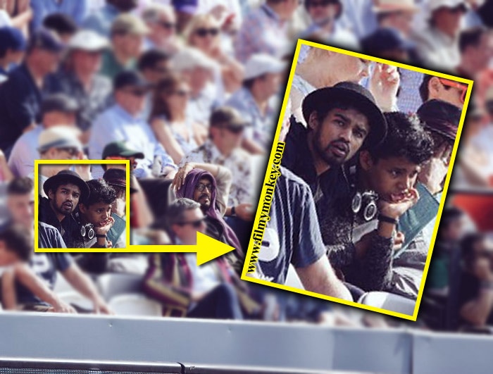 Irrfan Khan's sons Babil & Ayaan present in the viral pic at Lords stadium, CONFIRMS it's him!