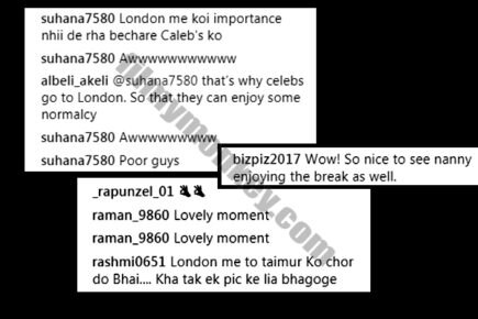 Kareena & Saif with Taimur Ali Khan spotted taking stroll in London streets; Fans REACTIONS are interesting!