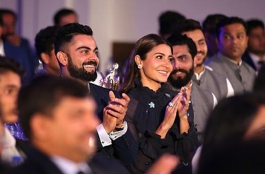 Anushka Sharma gushes with pride as Virat Kohli gets ‘Best International Cricketer' Award