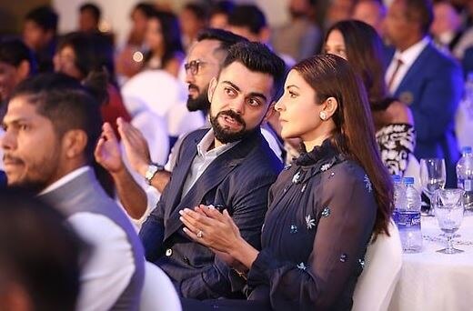 Anushka Sharma gushes with pride as Virat Kohli gets ‘Best International Cricketer' Award