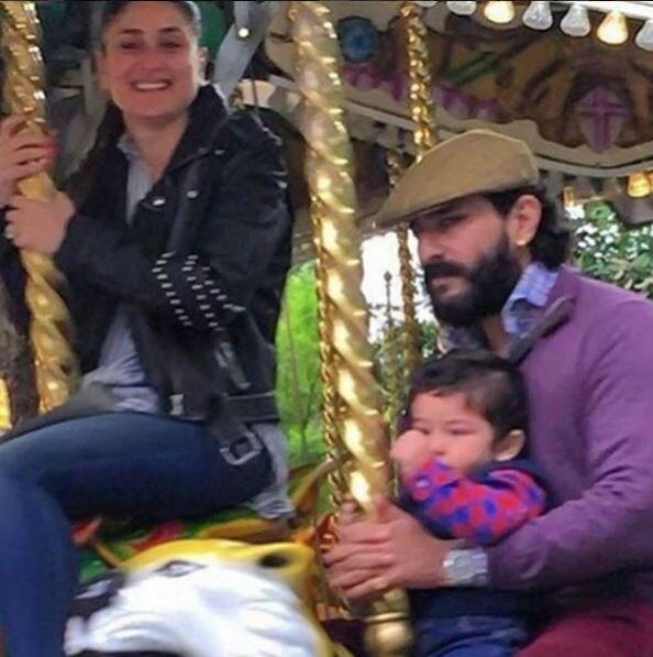 IN PICS: Saif-Kareena's BABY BOY Taimur's infectious smile from London will brighten up your day!