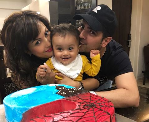 IN PICS: TV couple Karan Mehra and Nisha Rawal celebrate their son's FIRST BIRTHDAY at DEAD SEA, Jordan