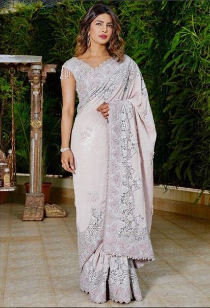 IN PICS: Priyanka Chopra looks gorgeous in a white sari at Mukesh Ambani's son Akash and Shloka's Mehendi ceremony!