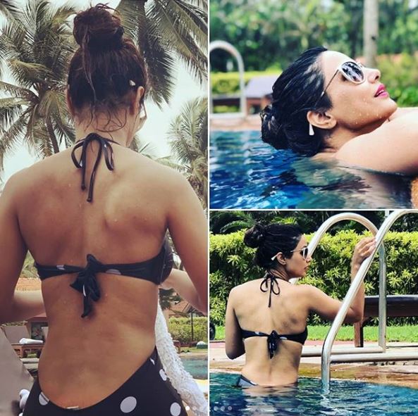 Oppsss! Hina Khan mercilessly trolled over her SWIMSUIT PICS & ROMANTIC video with boyfriend Rocky in Goa!