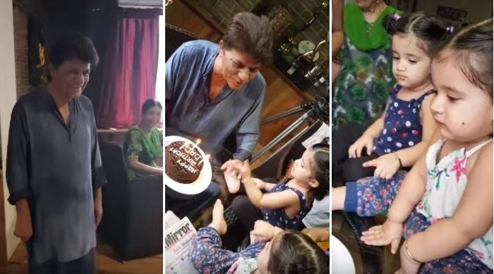 WATCH: TV actor Karanvir Bohra's TWIN BABIES celebrating their grandfather's birthday is the CUTEST thing you will see today!