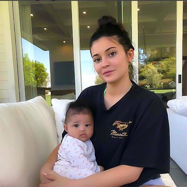 WOAH! Reality TV star Kylie Jenner's five-month-old BABY daughter has shoes worth ,000!