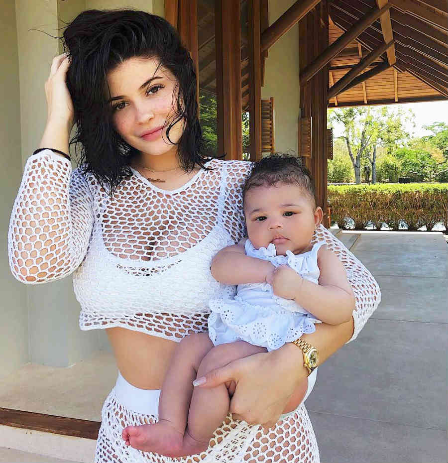 WOAH! Reality TV star Kylie Jenner's five-month-old BABY daughter has shoes worth ,000!
