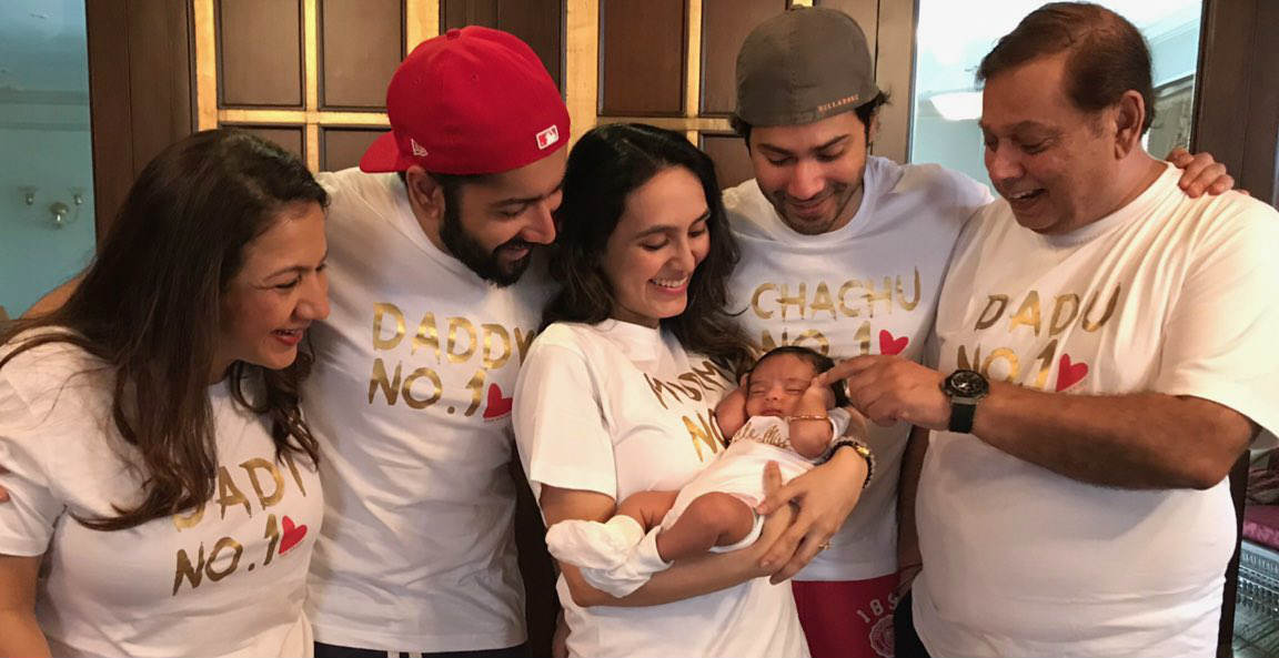 Chachu No. 1 Varun Dhawan has a cute nickname for his newborn niece; Actor calls the BABY GIRL by this name!