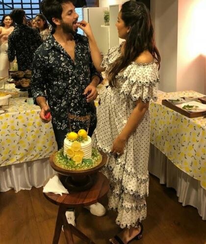 ALL INSIDE PICS from Shahid Kapoor's wife Mira Rajput's fun-filled BABY SHOWER