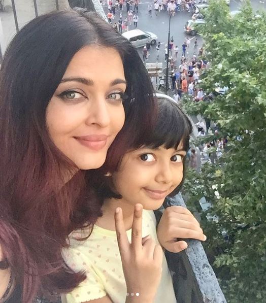 IN PICS: Aishwarya Rai, daughter Aaradhya celebrate France's BIG World Cup Football WIN in Paris!