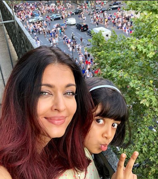 IN PICS: Aishwarya Rai, daughter Aaradhya celebrate France's BIG World Cup Football WIN in Paris!