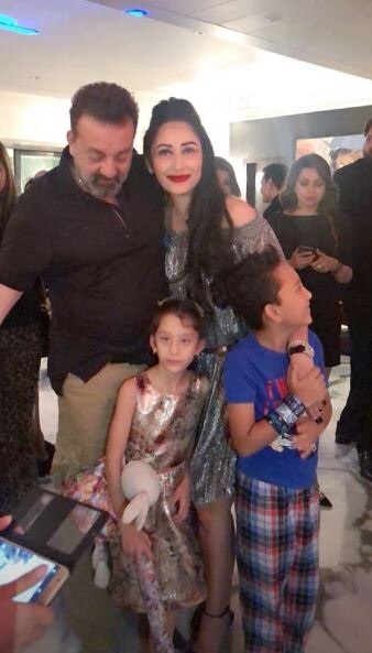 Sanjay Dutt's wife Maanayata celebrates her 40th birthday with family & friends[INSIDE PICS]