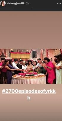 Yeh Rishta Kya Kehlata Hai' completes 2700 episodes: Mohsin Khan, Shivangi Joshi & others celebrate the joyous occasion (SEE PICS)