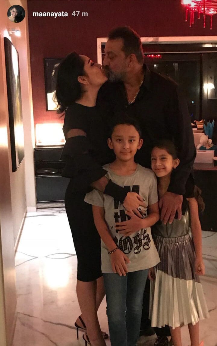 Sanjay Dutt's birthday bash: INSIDE PICS of Dutt family & friends celebrating actor's 59th birthday