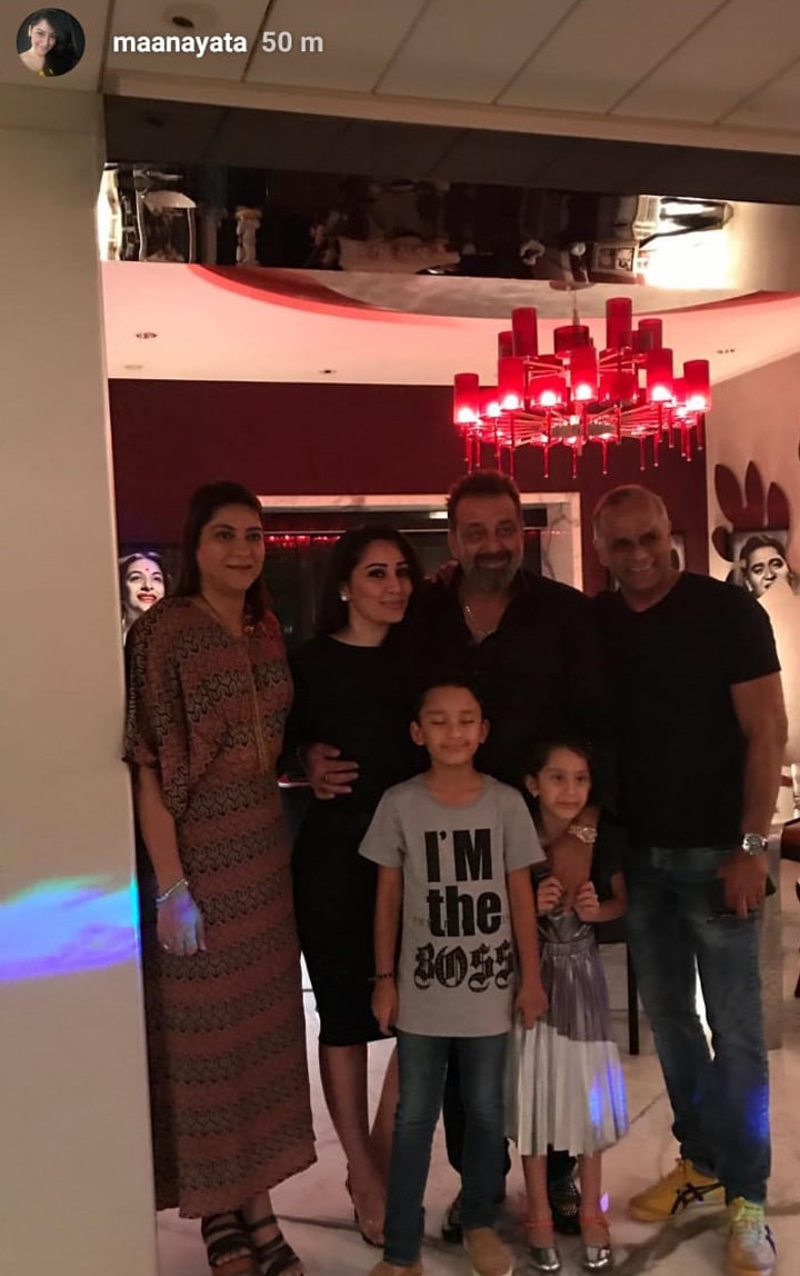 Sanjay Dutt's birthday bash: INSIDE PICS of Dutt family & friends celebrating actor's 59th birthday