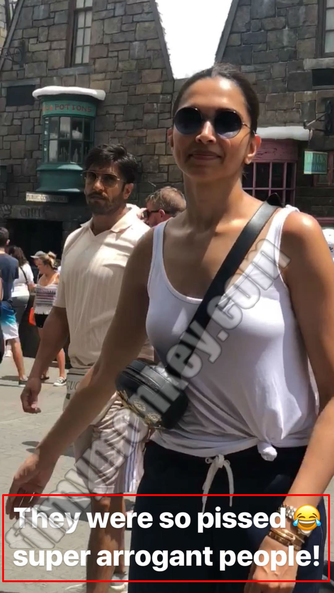 REVEALED! What happened in the end of Deepika-Ranveer's Disneyland video! Girl fan who recorded it, comes out!