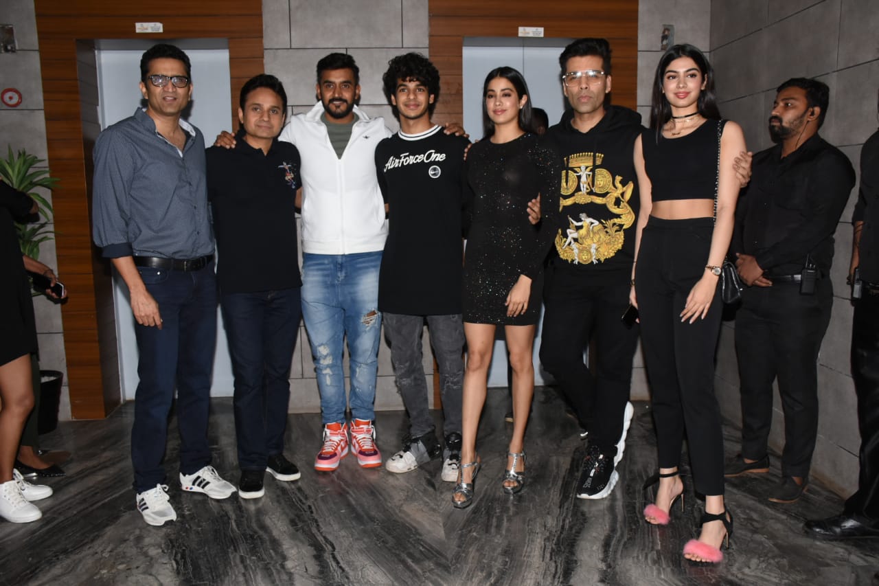 IN PICS: Dhadak Success Bash- Janhvi Kapoor, Ishaan Khatter, Karan Johar and others party hard!