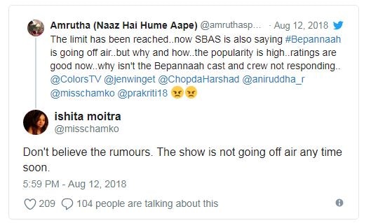 Bepannaah: Harshad Chopda, Jennifer Winget's show NOT going OFF-AIR anytime soon! A team member REVEALS!