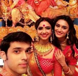 Kasautii Zindagii Kay 2: Parth Samthaan, Erica Fernandes, Pooja Banerjee rock their Bengali avatar (PICS & VIDEOS INSIDE)