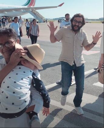 PICS: Pataudis in Maldives! Kareena Kapoor SIZZLES in a red BIKINI chilling with Saif, Taimur, Soha, Kunal and baby Inaaya!