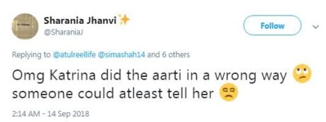 Ganesh Chaturthi 2018: After Katrina Kaif trolled for doing aarti wrongly, VIDEO DELETED by Atul Agnihotri!