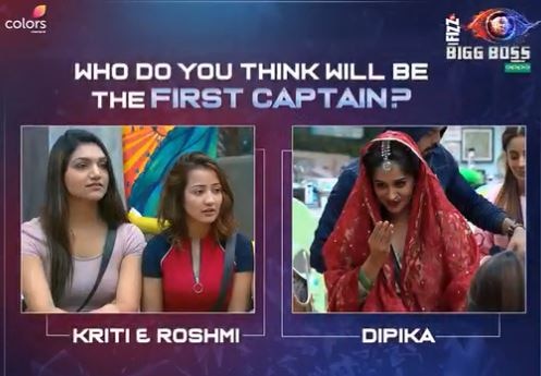 Bigg Boss 12: Dipika Kakar, Kriti Verma-Roshmi Banik are the first captaincy contenders of this season!