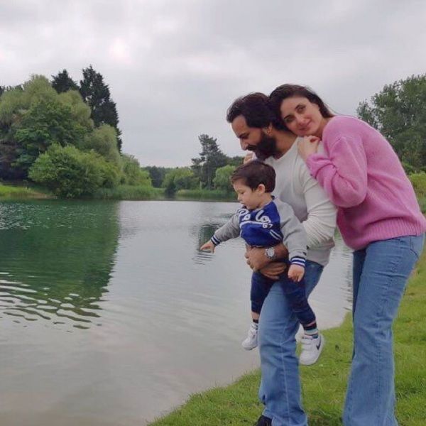 Picture perfect! Kareena-Saif & BABY TAIMUR redefine ROYALTY in their ...