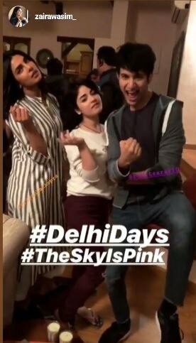 Priyanka Chopra, Farhan Akhtar battle Delhi pollution during 'The Sky Is Pink' shoot!