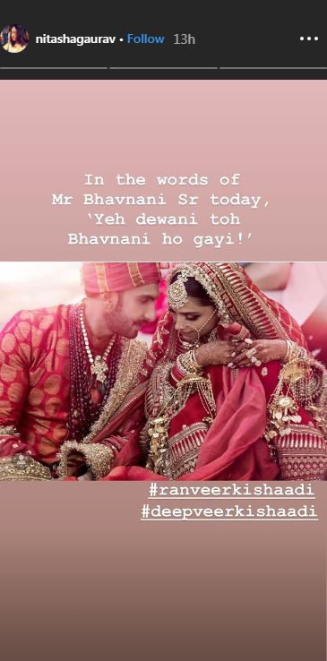 DeepVeer Wedding: 'Yeh Deewani toh BHAVNANI ho gayi', Ranveer's father welcomes Deepika to family in filmy style!