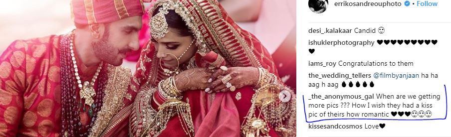 Deepika Padukone-Ranveer Singh's wedding photographer is in awe of DeepVeer, says it was 'A wedding made of dreams