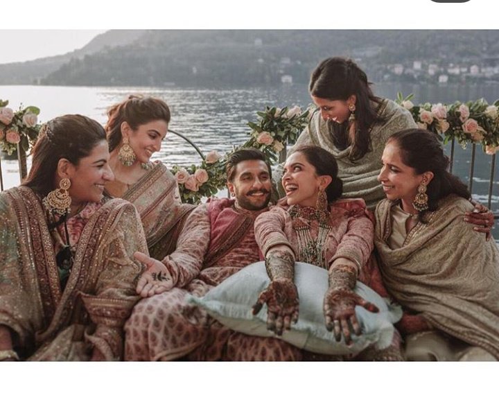 PHOTOS: Newlyweds Ranveer-Deepika share MESMERIZING PICS from their MEHENDI CEREMONY ahead of their WEDDING RECEPTION!