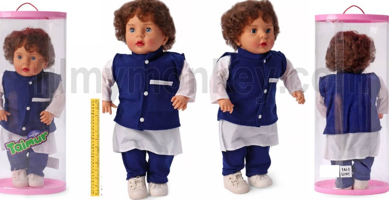 Saif Ali Khan's REACTION on Taimur Ali Khan's 'Taimur Baba' doll available online for sale!