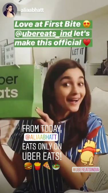 Alia named India brand ambassador of food delivery platform