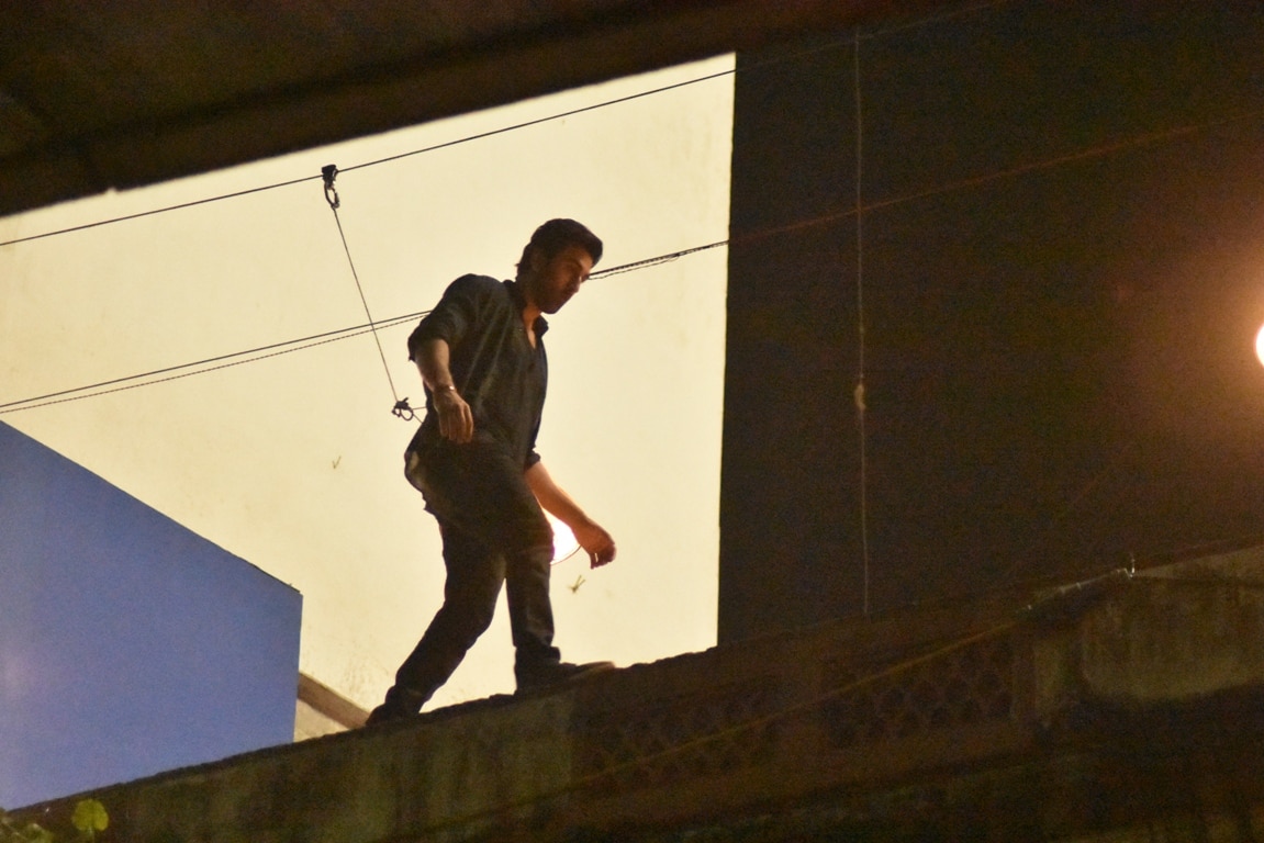 Brahmastra: Pics & Video! Despite injury, Alia Bhatt shoots a stunt scene with Ranbir Kapoor in Mumbai!