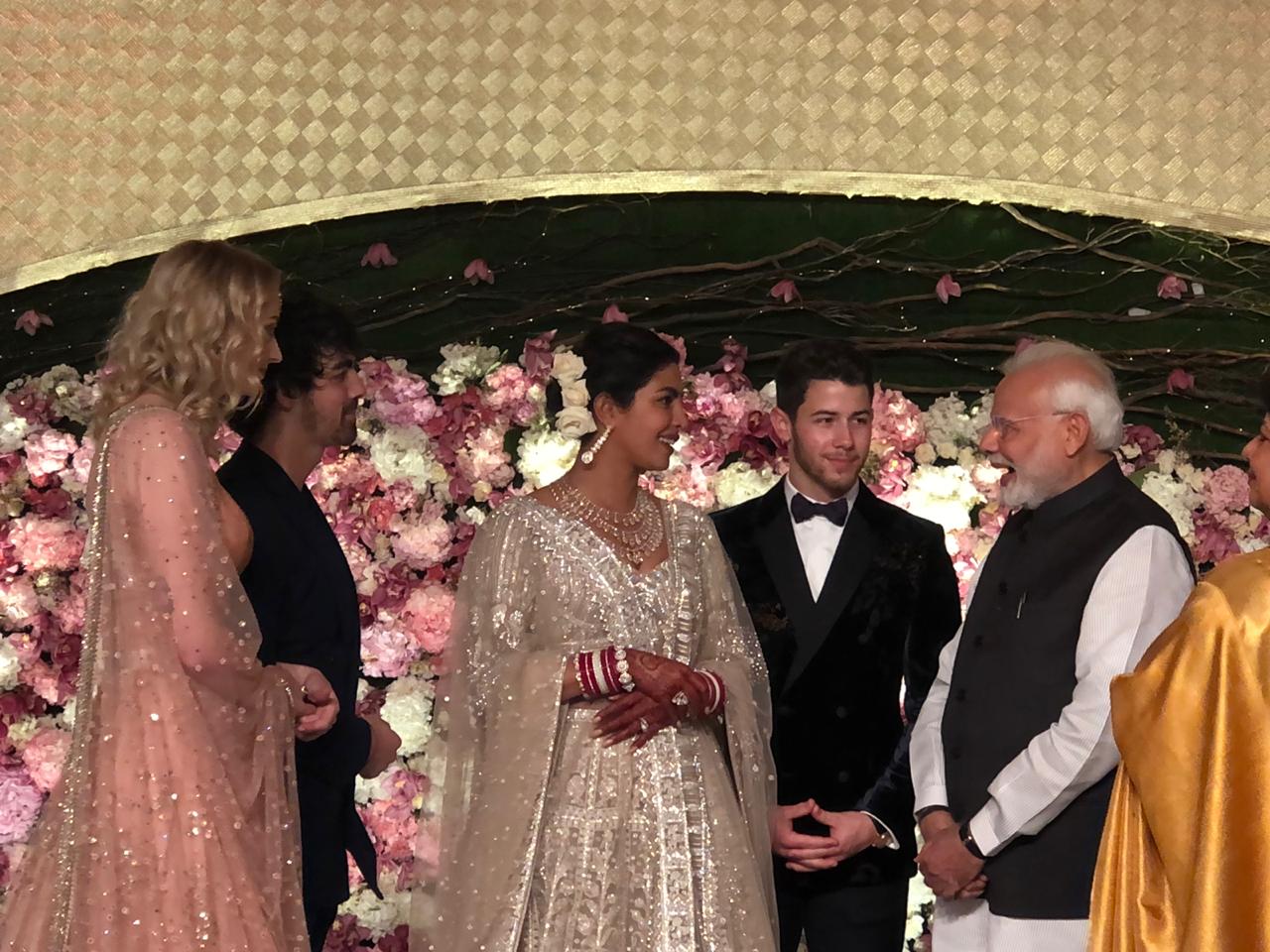 PICS & VIDEOS: PM Narendra Modi at Priyanka-Nick Wedding Reception in New Delhi