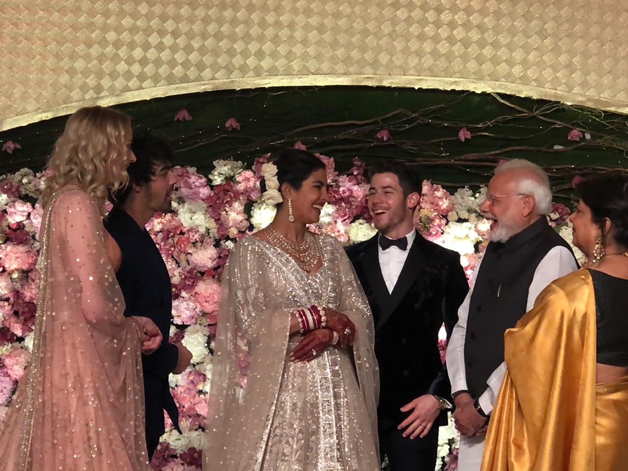 PICS & VIDEOS: PM Narendra Modi at Priyanka-Nick Wedding Reception in New Delhi