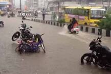 સુરતમાં બે ઇંચ વરસાદથી રોડ પર ભરાયા પાણી, જુઓ પહેલા વરસાદની તસવીરો