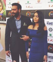 પહેલી વાર દિકરી સાથે રેડ કાર્પેટ આવ્યો અજય દેવગણ, જુઓ તસવીરો 