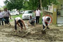 દીકરા હાર્દિકને તકલીફ ન પડે એટલે પિતા ખૂદ પાવડો પકડી રસ્તો સરખો કરવાના કામે લાગ્યા, જુઓ તસવીરો