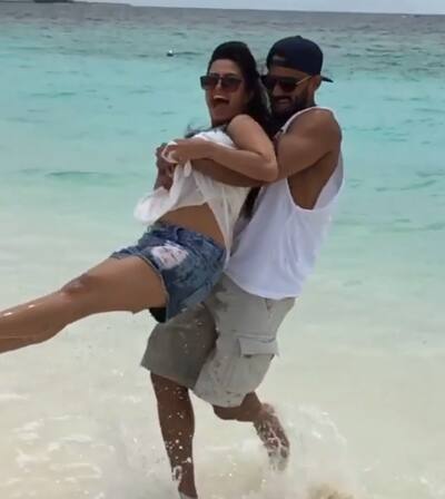 અનિતા અને રોહિત માલદીવમાં વેકેશન માણી રહ્યા છે. અને બંનેએ ઈંસ્ટાગ્રામ પર તસવીરો શેર કરી છે 