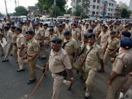 Dalit Tight Security Arrangements In The City Of Ahmedabad Mahasammelaine અમદાવાદઃ દલિત મહાસંમેલઇને શહેરમાં ચુસ્ત સુરક્ષા વ્યવસ્થા