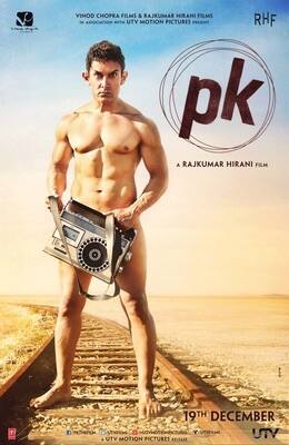 પીકે (2014): ફર્સ્ટ વીક કલેક્શન: 183.09 કરોડ. સ્ટાર કાસ્ટ: આમિર ખાન, અનુષ્કા શર્મા. નિર્દેશક: રાજકુમાર હીરાની