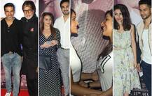 PICS: \'રૂસ્તમ\'ના સ્ક્રિનીંગમાં ઉમટ્યું, બિગ બી અને અભિષેક બચ્ચન પણ રહ્યા હાજર 