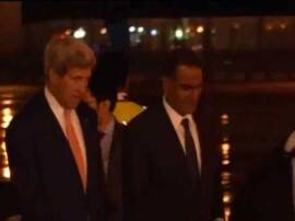 Us Foreign Minister John Kerry Stuck In Delhi Traffic Jam નવી દિલ્લી: વરસાદને કારણે ટ્રાફિક જામમાં ફસાયા અમેરિકાના વિદેશ મંત્રી જ્હોન કેરી